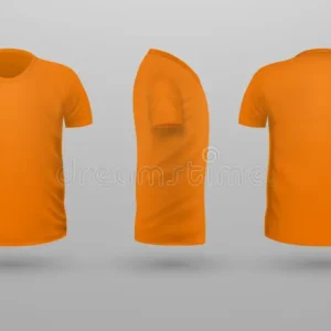 1. Classic Cotton Oversized orange T-Shirt