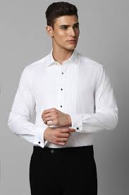 mens white cotton shirt